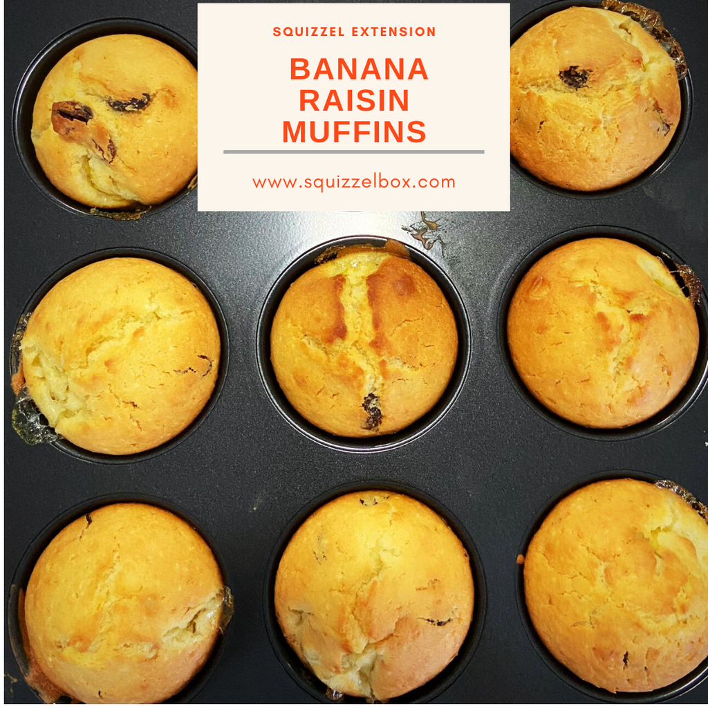 Kid-Friendly Banana Raisin Muffin Recipe